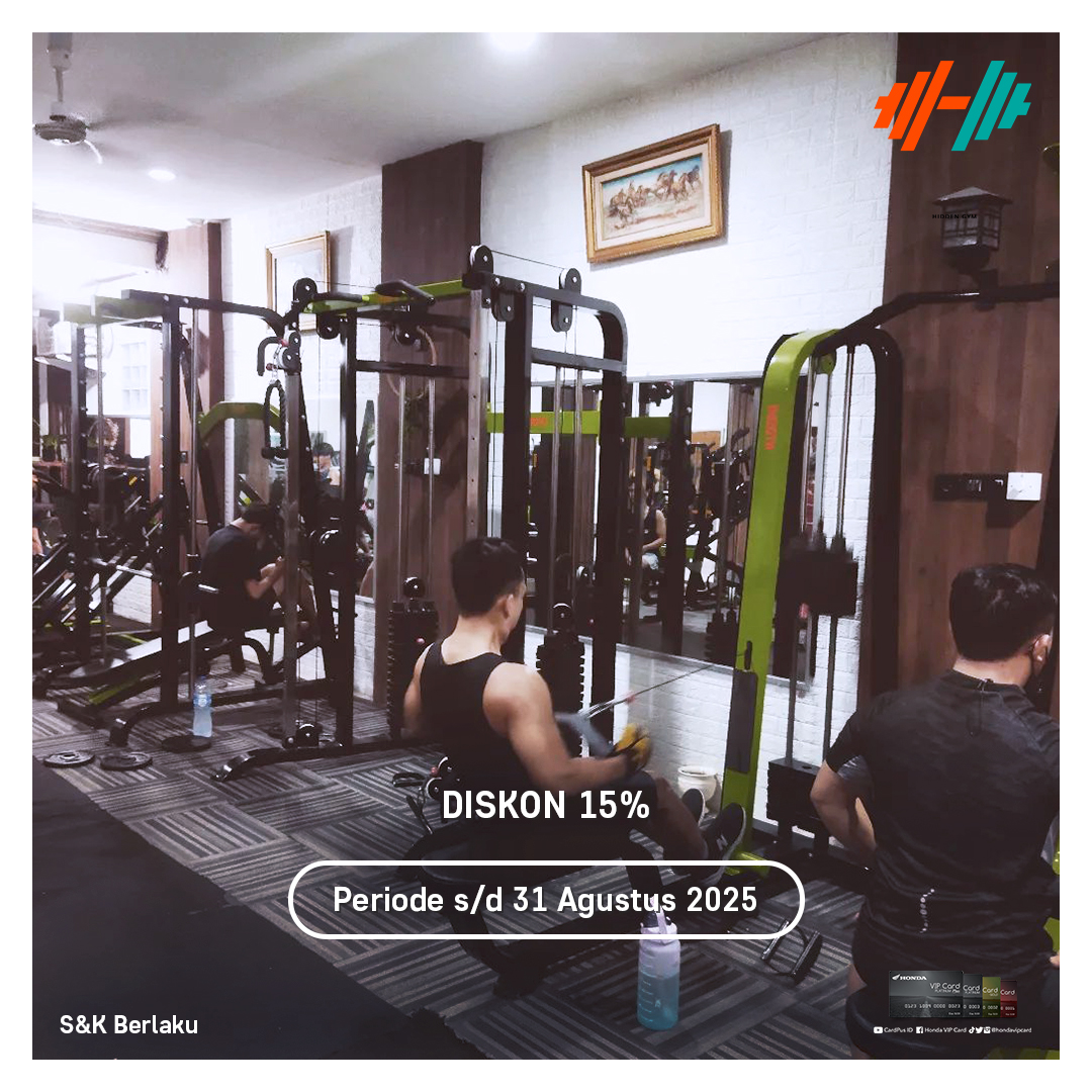 CardPlus_IDN's tweet photo. Dapatkan tubuh sehat dan bugar dengan fitness di @hiddengym.id dan nikmati diskon 15% setiap bertransaksi menggunakan kartu berlogo Card Plus π₯³π€© Yuk gunakan kartumu!
#Gym #Fitness #HealthyLifestyle #Healthy #HiddenGym #CardPlus https://t.co/0c7vf7EzoW
