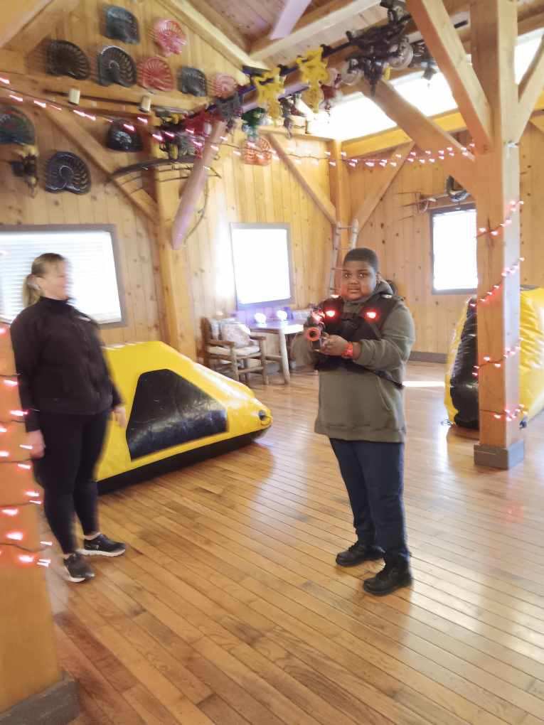 CCAHS's tweet photo. Who doesn't love a field trip? ๐ ๐ Some of our high school students loved showing off their social skills to other students! They had a great time playing laser tag & meeting Santa Tuesday at Camp Courageous during their annual holiday party! โ๏ธ ๐งโ๐
#raisethesails #onefleet https://t.co/s0hdqPowSV