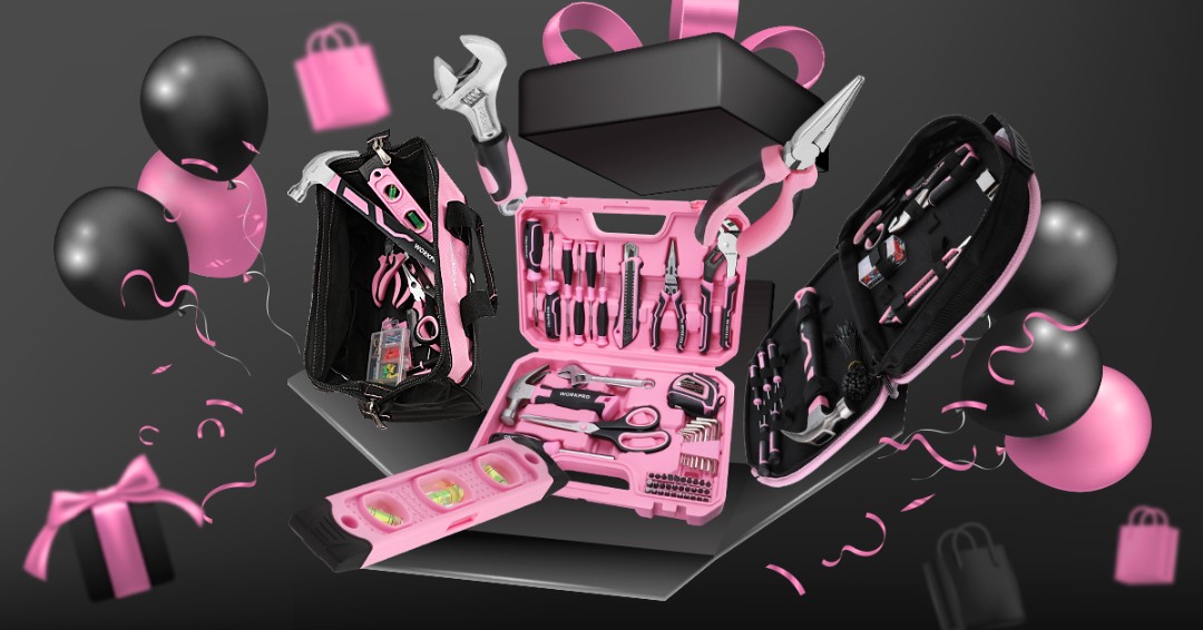 workpro_tools's tweet image. 💖 Pink tools, big projects, and even BIGGER savings! And support National Breast Cancer Foundation while doing it! workprotools.store/pages/workpro-…
.
💖  Save up to 50% sitewide through 12/2/24!
.
#workprotools #pinktoolsforhope #pinktoolsrule #pinktools #pinklife #diyinpink