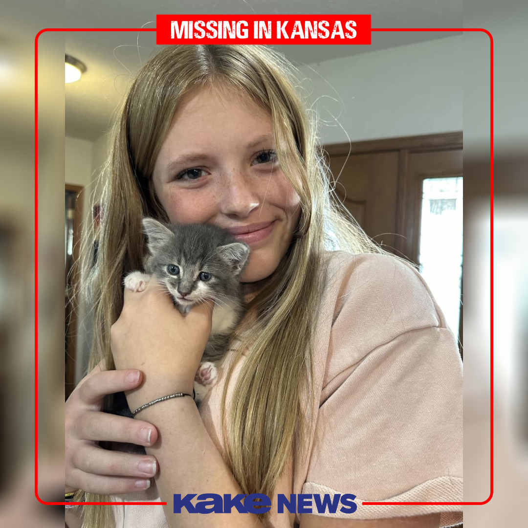 KAKEnews's tweet photo. MISSING IN KANSAS: 15-year-old Bailey Anderson was last seen on Monday evening in Wichita. https://t.co/3itfsD249h https://t.co/Ab3LxMtkfh