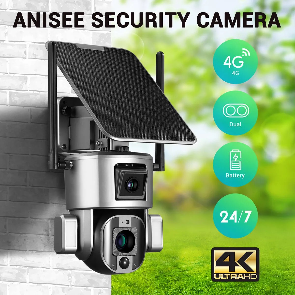 CrazySalesAus's tweet image. 4G LTE Security Camera Home CCTV House Spy Solar Wireless Outdoor Surveillance System Dual Lens 4K PTZ Batteries Now: $369.97
bit.ly/49rFD7r
#4gcamera #4glte #securitycamera #homesecurity #cctv #4k #ptz