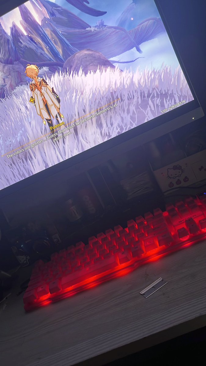beomistt's tweet photo. how much aura would i gain if i cut myself while playing genshin https://t.co/PesCp0qxNl