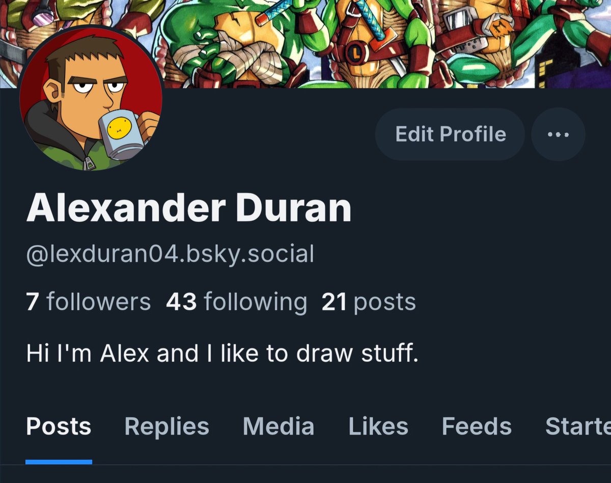 Time for a change. I'll be posting new and old art over there if you want to follow up with my shenanigans. 
#Bluesky