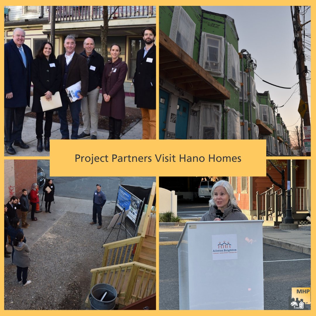 MHP got an inside look at the Deep Energy Retrofit (DER) at Allston-Brighton CDC’s Hano Homes. DER will fully decarbonize the bldgs. MHP is providing $2.75M in perm financing to preserve the 20 units of afford hsing.
Read more: bit.ly/3jYo2hN
📸Photos courtesy of ABCDC