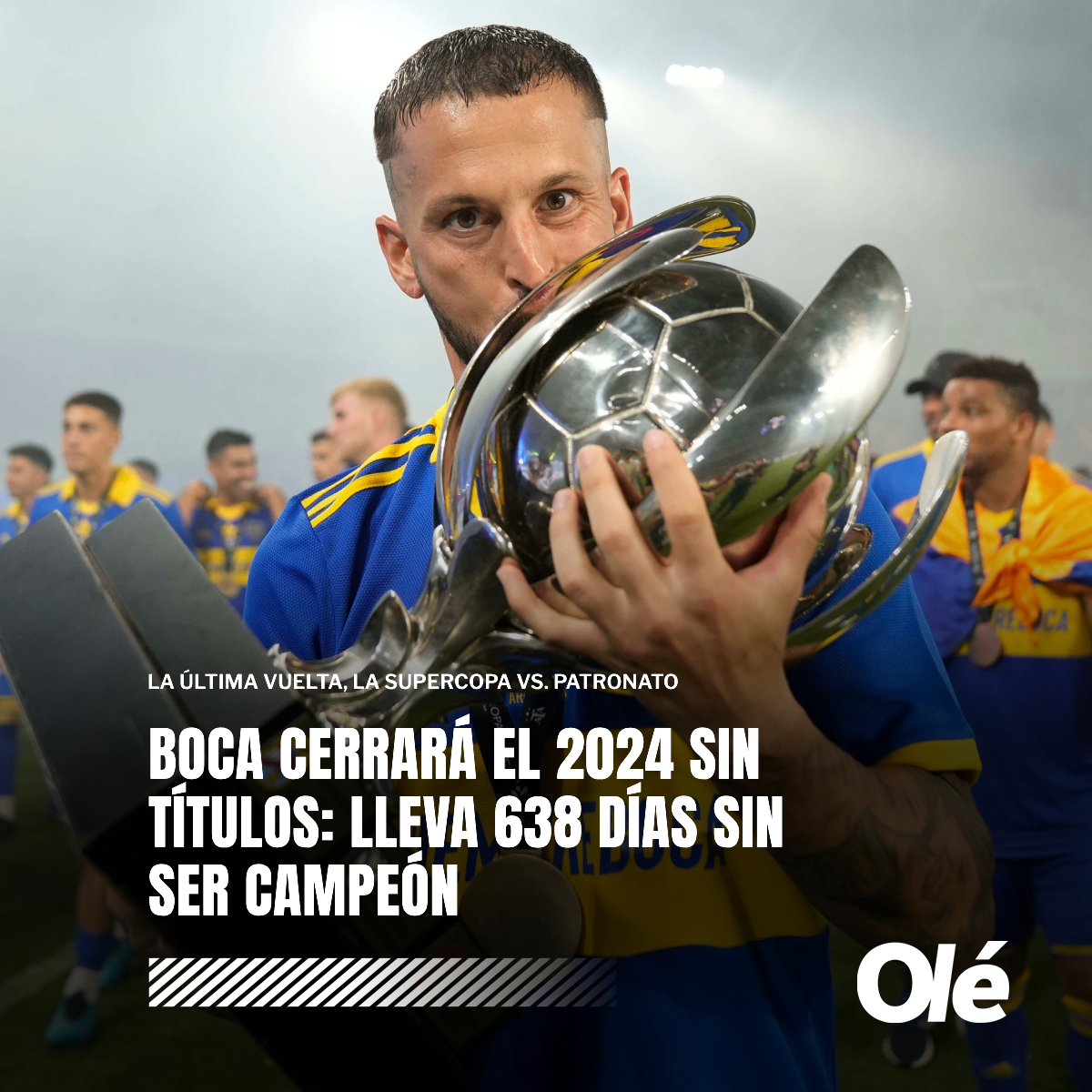 🔙 𝙃𝙖𝙩𝙩𝙧𝙞𝙘𝙠 𝙙𝙚 𝙋𝙞𝙥𝙖 𝘽𝙚𝙣𝙚𝙙𝙚𝙩𝙩𝙤, 𝙜𝙤𝙡𝙚𝙖𝙙𝙖 𝙖 𝙋𝙖𝙩𝙧𝙤𝙣𝙖𝙩𝙤 𝙮 𝙘𝙤𝙣𝙦𝙪𝙞𝙨𝙩𝙖 𝙙𝙚 𝙡𝙖 𝙎𝙪𝙥𝙚𝙧𝙘𝙤𝙥𝙖 𝘼𝙧𝙜𝙚𝙣𝙩𝙞𝙣𝙖 

🟡🔵 Pasaron 638 días de aquel título (1/3/23), el último de un Boca que cerrará el 2024 sin dar vueltas
