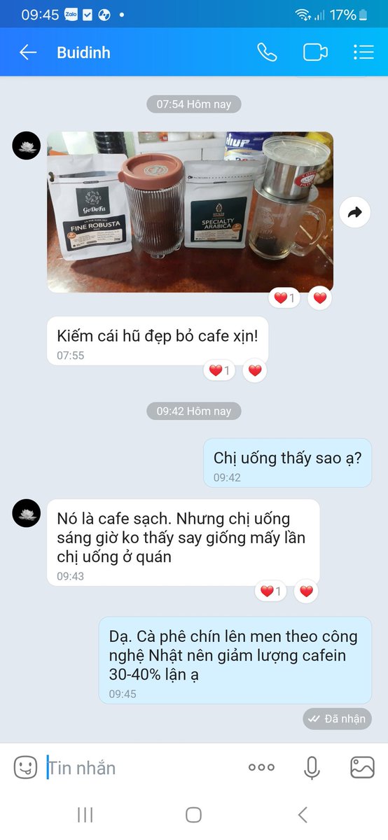 ToanHo_PQ's tweet photo. Vừa nhận feedback của chị khách dễ thương. Vui ơi vui sau buổi sáng đi chích thuốc. ^^
#coffee
#Ritachi https://t.co/Vk6vqwnA8v