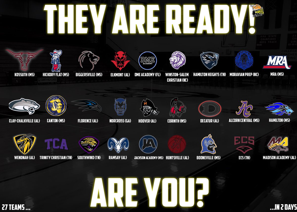 L_HouseClassic's tweet image. 2️⃣ Days‼️

Actually just over 36 hours until we tip off!!! 

Fantastic teams
Fantastic players

#ComeCheckUsOut
#LetsGooooo
#CorinthMississippi 🎯