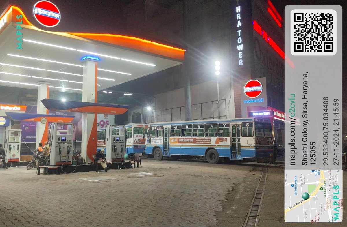 <a href="/IndianOilcl/">Indian Oil Corp Ltd</a> <a href="/DirHR_iocl/">Director (HR), IndianOil</a> सिरसा शहर (हरियाणा) में झुंथरा पैट्रोल पम्प कम अवैध बसों का पार्किंग स्थल ज्यादा बन गया है जो कि नियमों की सरेआम धज्जियां उड़ाई जा रही हैं जिस से रात्रि में आम उपभोक्ताओं को बहुत परेशानी का सामना करना पड़ता है आप इसमें तत्काल संज्ञान लें 8813800020
