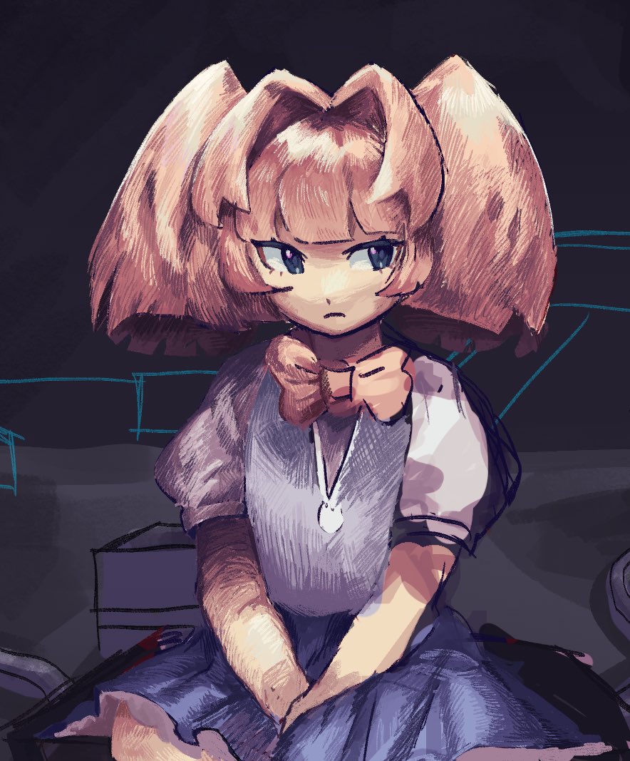 stat from a drawing i dont think ill finish :’D #Regretevatorart #stat #regretevator