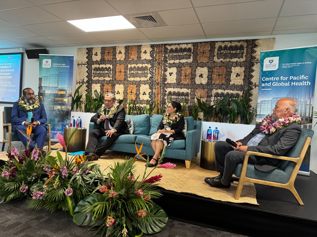 caprifdn's tweet photo. Today CAPRI launched its report on Pacific Island Health Systems in Auckland, NZ. Multi-sector &amp; cross-border collaboration is critical for health resilience. With @TurnbullMalcolm @syaru @MofaJoanneOu @ColinTukuitonga @BasilMLeodoro @AshBloomfield Watch: https://t.co/D9psSuAMQ8 https://t.co/EtgeOz9eub