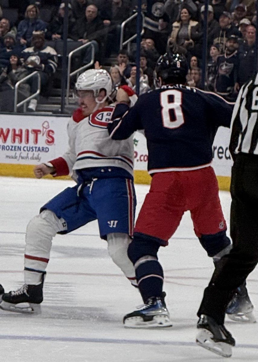 The kid from Detroit has himself a Gordie Howe hat trick!! #CB J D <a href="/ZachWerenski/">Zach Werenski</a> has fingerprints all over this one.