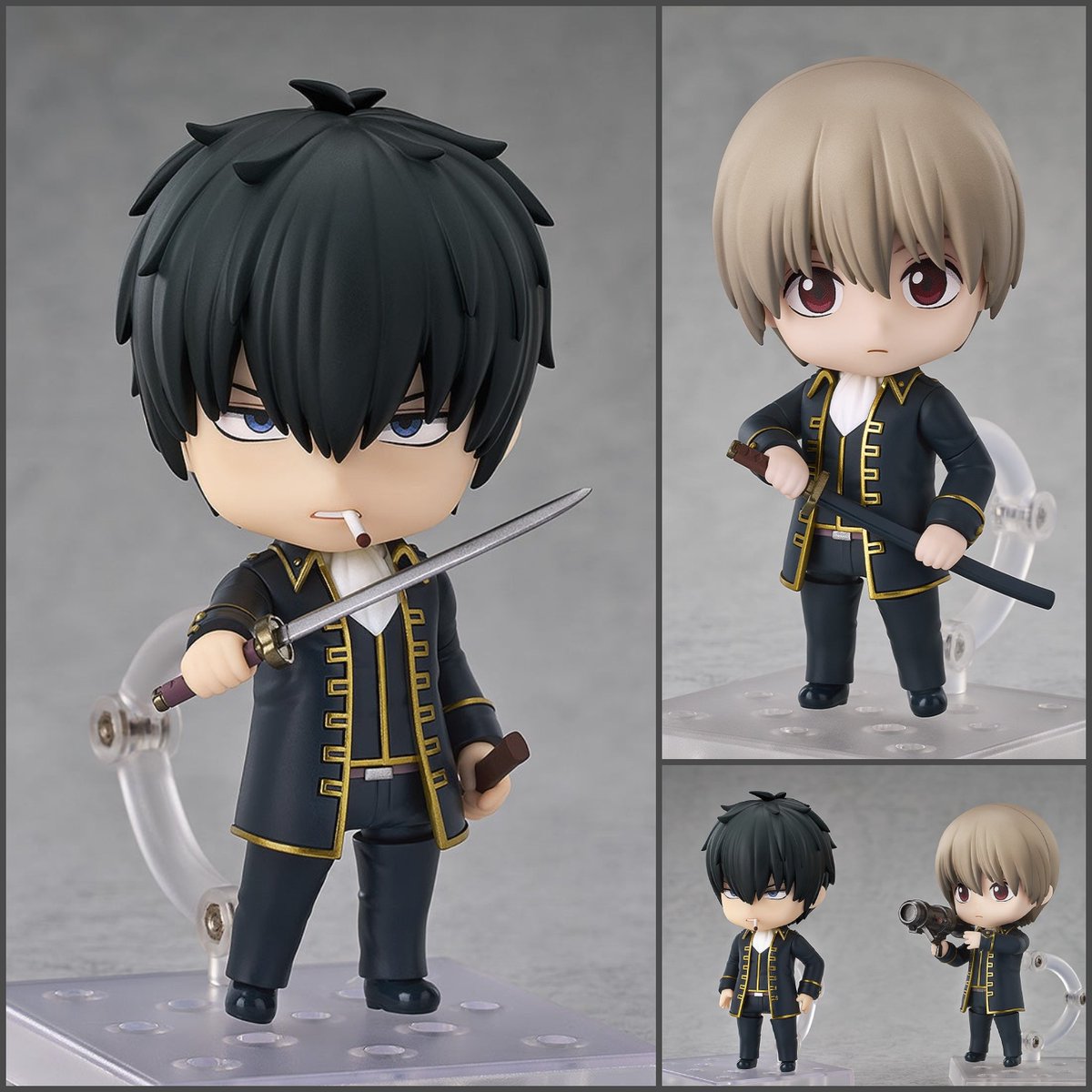GoodSmile_US's tweet photo. From “Gintama” comes Nendoroids of Sogo Okita and Toshiro Hijikata! These Nendoroids come with plenty of optional parts to recreate scenes from the anime! Preorder them both today at GOODSMILE ONLINE SHOP US!

Shop: https://t.co/qXNp83jfGo

#Gintama #Goodsmile https://t.co/JySMEpcTfs