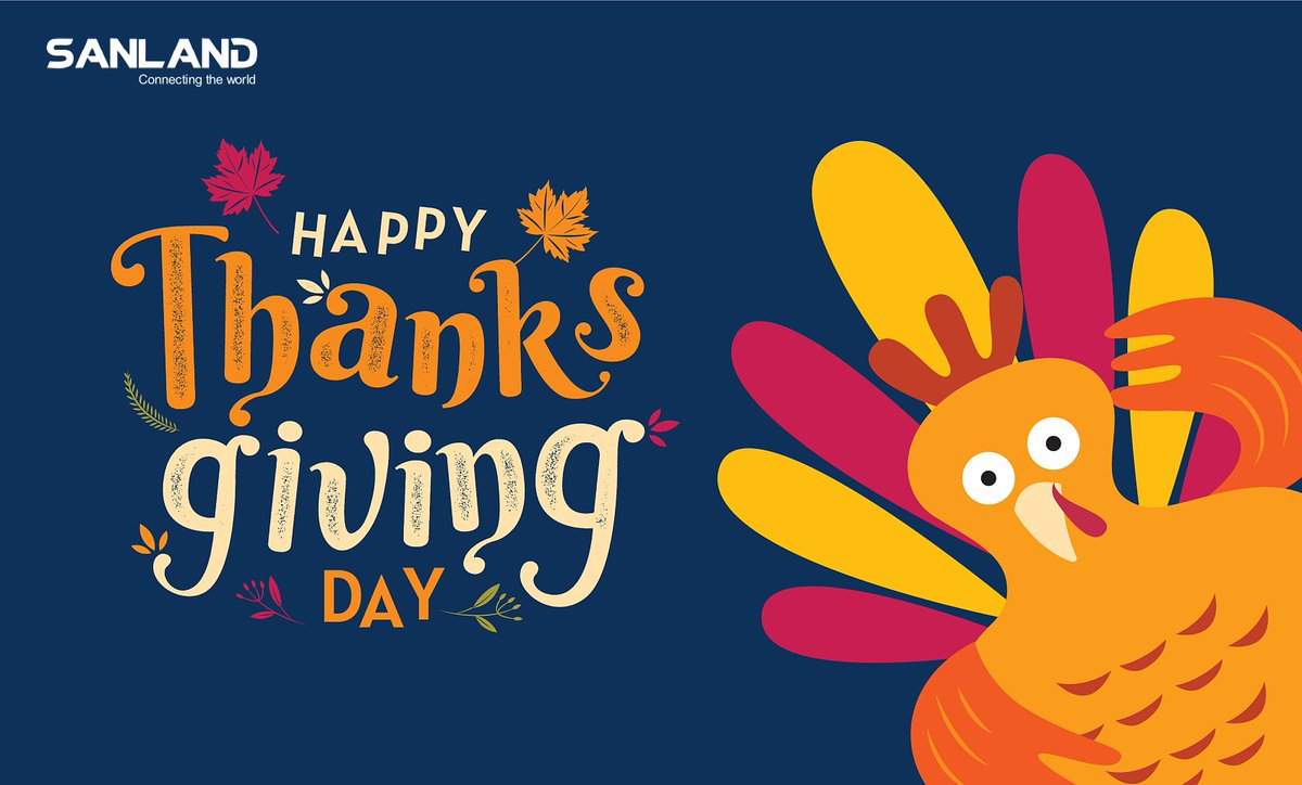 JiazhiJiang's tweet image. Happy Thanksgiving to everyone! 🦃

Here&apos;s hoping that whatever you do today brings you delight from morning until night. May the holiday bring you nothing but wonderful things in abundance.
#sanland #Thanksgiving #RFsolution #innovation