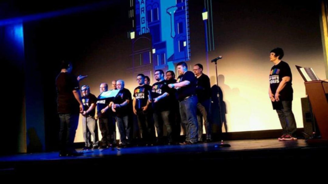 17 days until the concert!

In 2016, the Human Relations Commission for the City of Fargo invited us to sing for a celebration ceremony on Martin Luther King Day at the Fargo Theater. This is what it looked like.