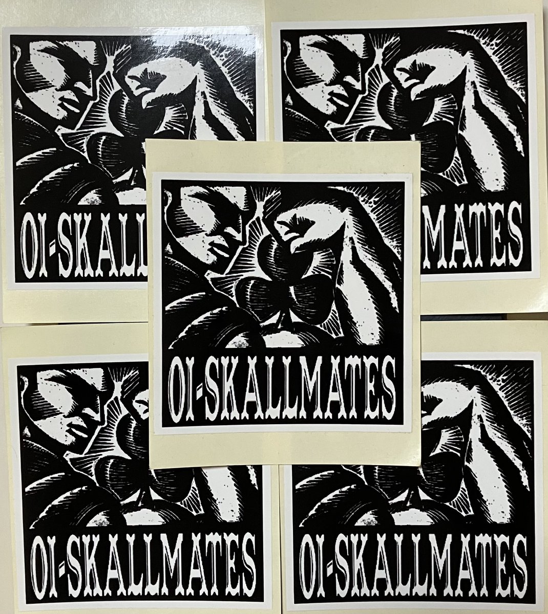 Top_40_Age's tweet photo. #605 Oi-SKALL MATES (にステッカーとバッジを添えて)
約20前くらいのBAD MANNERS来日公演で購入。
#マーチャンダイズ記録シリーズ #OiSkallMates #オイスカ #4Evers #RedHotRockinHood #SubstituteSteppers #大将 #心の銃 #RudeBones #TropicalGorilla #CHANIWA #T字路s #DieselAnn https://t.co/JeyjMNTQlD