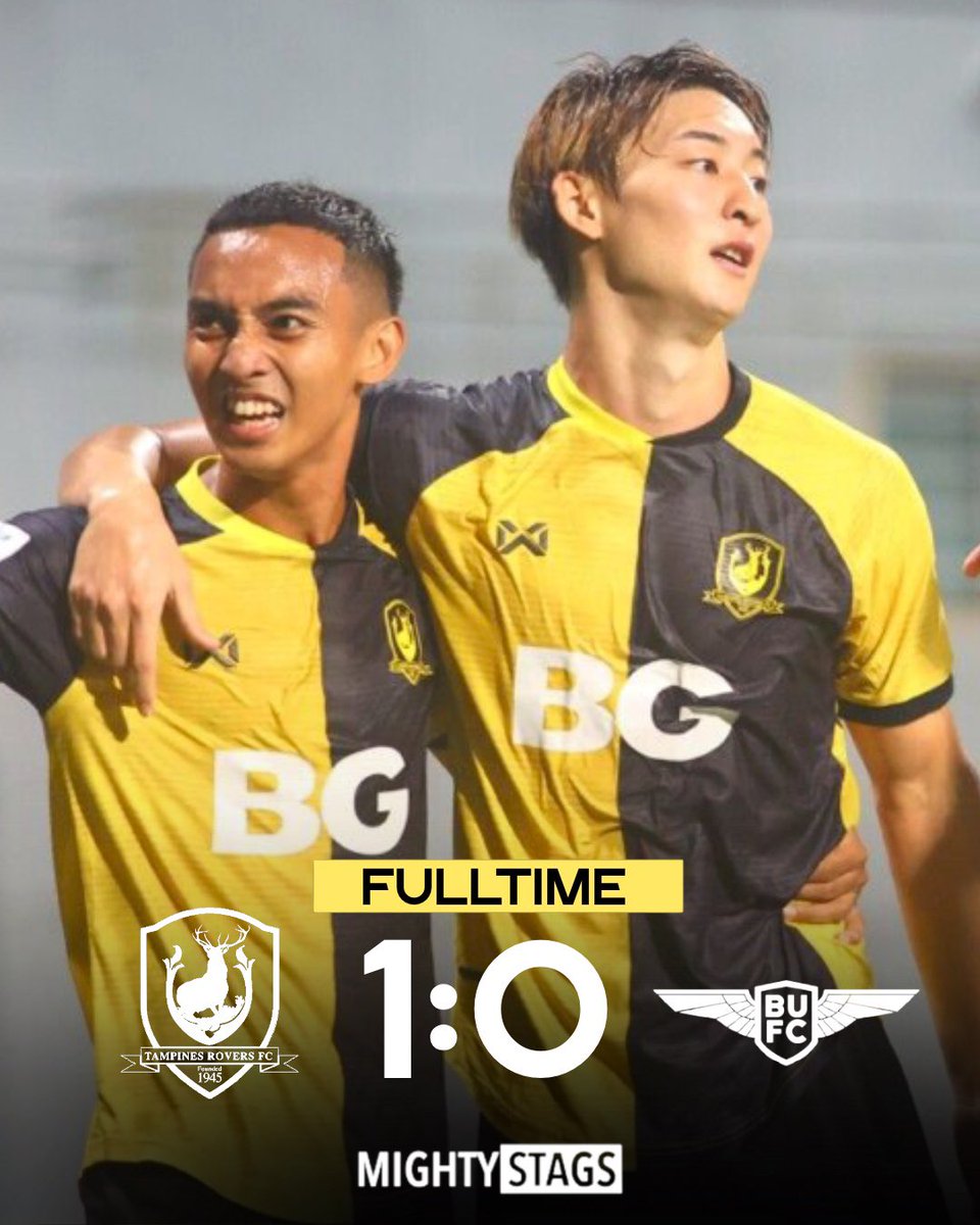 A win at home                                                            #ACL2 #BGTR #bgtampinesrovers #mightystags