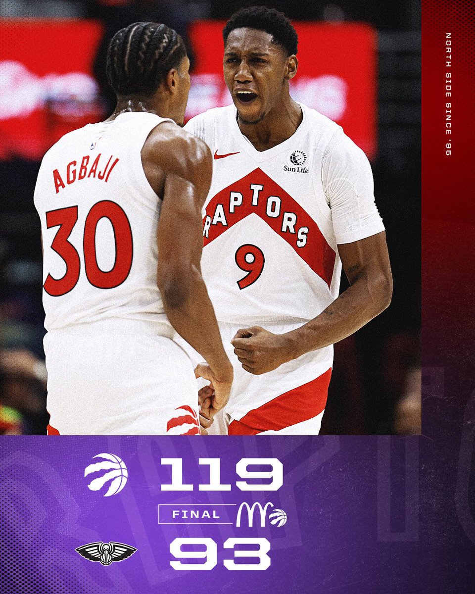 Raptors's tweet photo. ROAD DUB RAAAAHHH🦖

Presented by @McDonaldsCanada https://t.co/VMmNq3k1sw