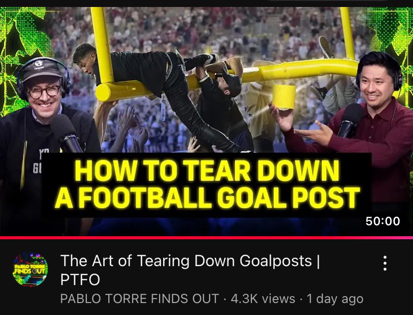 CohenStubbs's tweet image. @PabloTorre  I saw this thumbnail and said hmm I think I’ll skip this 1. Proceeded to change my mind and hit play. And a course it’s absolutely 🔥🔥🐐🐐#SawMan