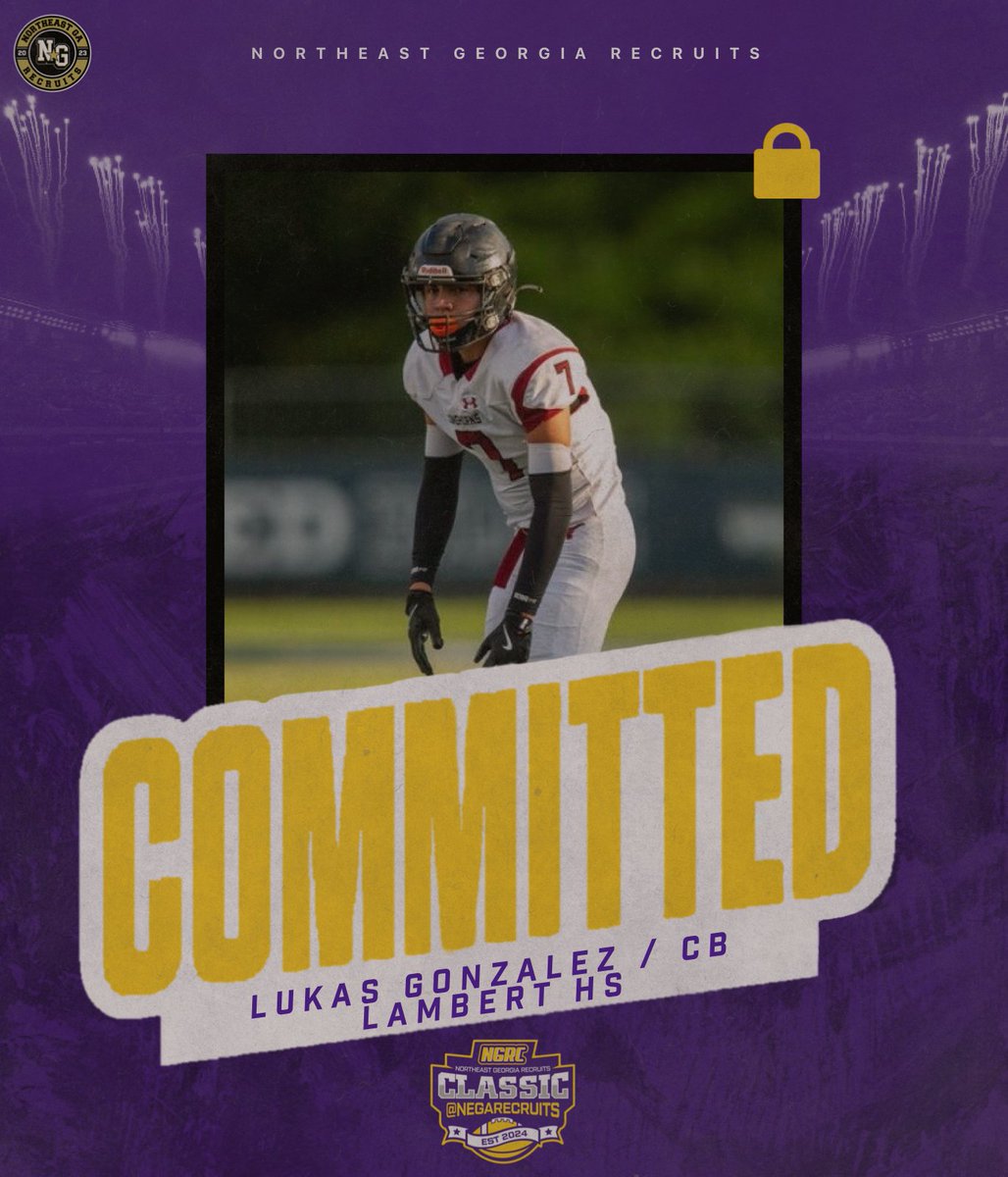 Northeast Georgia Recruits (@negarecruits) on Twitter photo 🔒 LOCKED IN 🔒
📲 <a href="/LukasG1710/">Lukas Gonzalez</a>
has OFFICIALLY COMMITTED to play in the 2024 Northeast Georgia Recruits Classic (NGRC) on December 21-22, 2024! 🔒 LOCKED IN 🔒
📲 <a href="/LukasG1710/">Lukas Gonzalez</a>
has OFFICIALLY COMMITTED to play in the 2024 Northeast Georgia Recruits Classic (NGRC) on December 21-22, 2024!