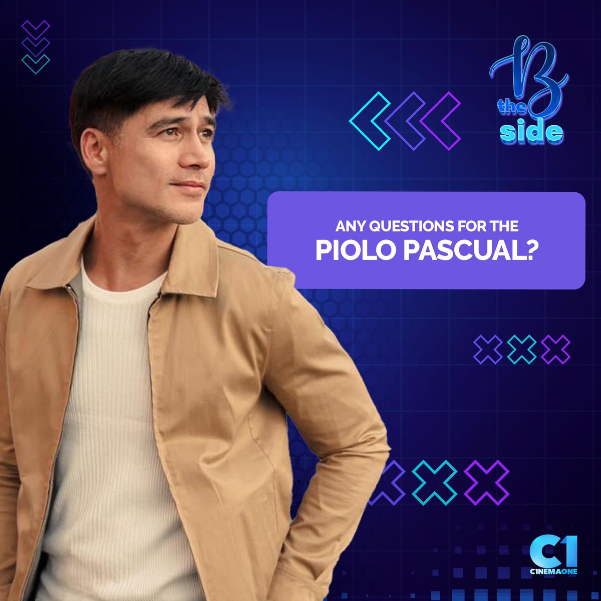 KittyKatLanto's tweet photo. Any questions for Papa P? Drop it the comment section and sasagutin niya yan sa The B Side! 

#TheBSide #CinemaOne #PioloPascual https://t.co/cqjNOD9m8Z