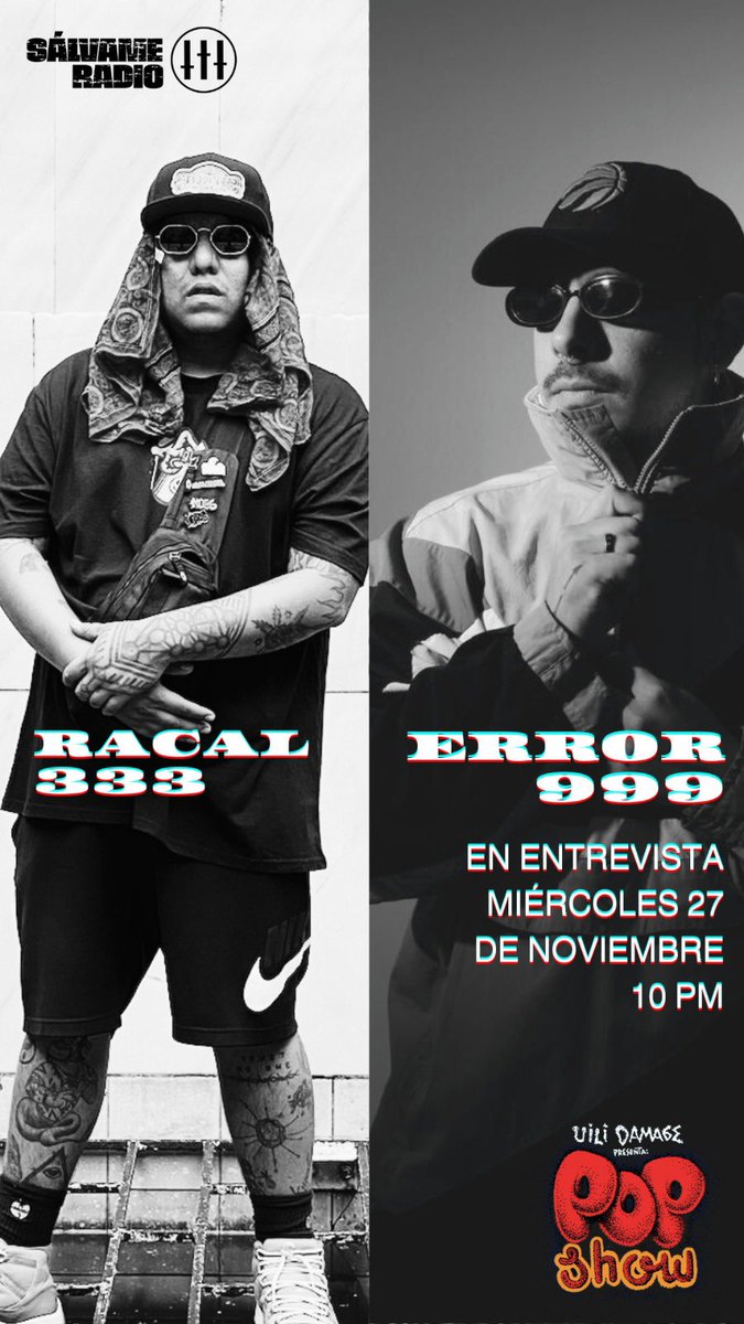 Hoy en #popshow por <a href="/salvameradio/">Sálvame Radio</a> #NOW @elvital <a href="/El_Gasper/">Gasper</a> #salvationarmy