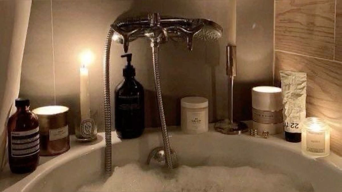 rest, relax and recharge 🫧🤍🕯️