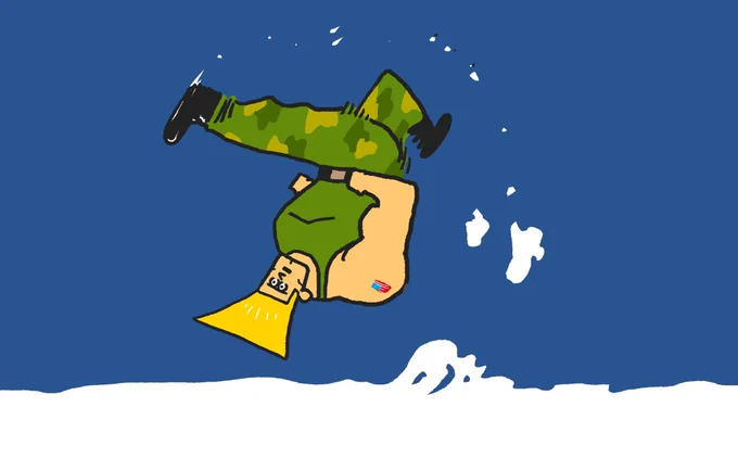 あられ降ってきた!え、これもう雪降るんちゃうん!! 