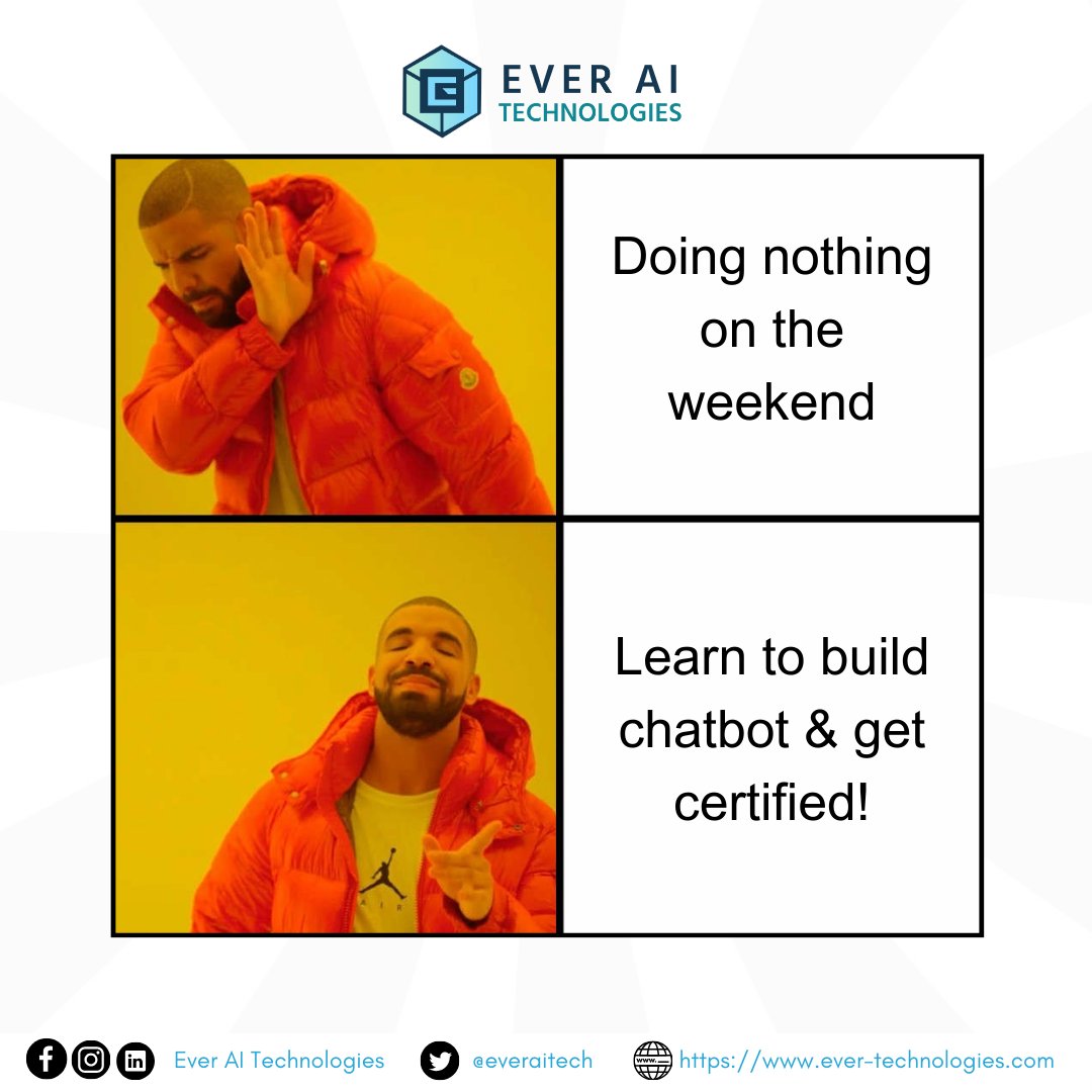 everaitech's tweet photo. Transform Your Weekend: Learn Python &amp; Build Chatbots with ChatGPT! 

Now we have a promotion! Enjoy up to 70% OFF with PROMO CODE   

Contact us now at : https://t.co/XCdo3vqW91 
Learn more here: https://t.co/yEMQxXIJX6 

#Python #ChatGPT #AI #BuildChatbots  #weekendclasses https://t.co/Hm4jL9yVPq