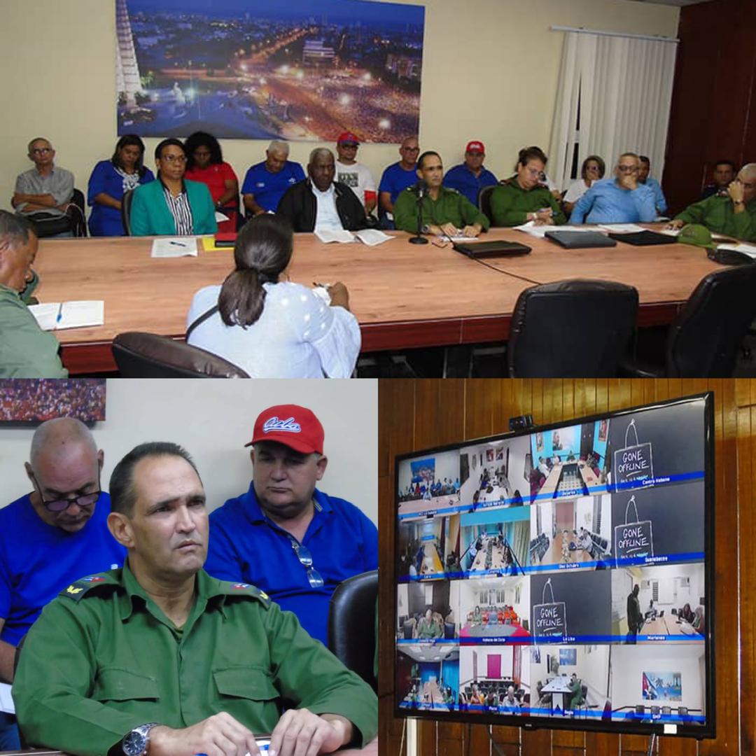 Evaluamos en el CDP en #LaHabanaDeTodos, junto al Miembro del Buró Político y Presidente de la ANPP y del CE Esteban Lazo, las acciones de los grupos y subgrupos, así como los servicios vitales a la población.
#LaHabanaViveEnMí