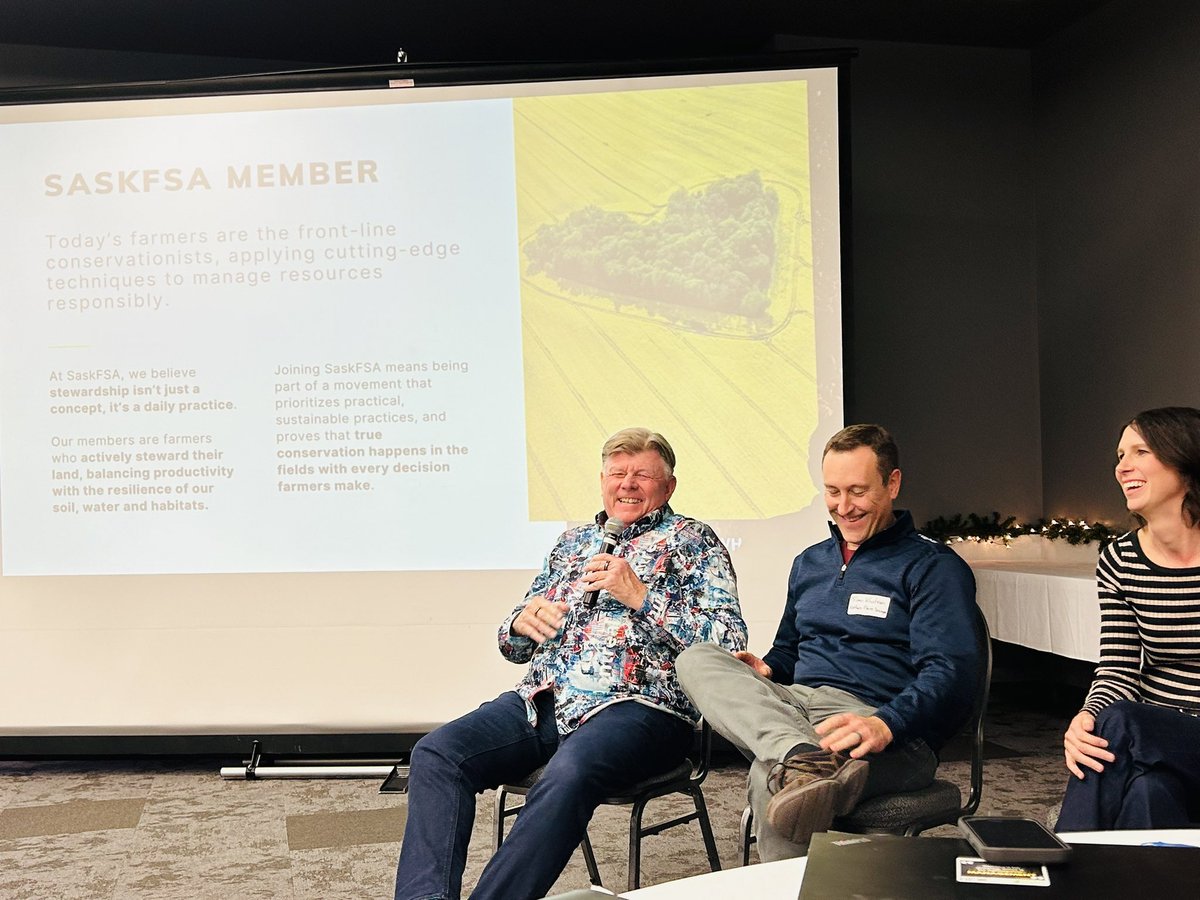 SaskFSA's tweet image. Whiskey is for drinking… water is for MANAGEMENT. 

Thank you to all speakers, partners and guests for filling the room today! 

SaskFSA AGM &amp;amp; Conference 2024. #BestWhenManaged