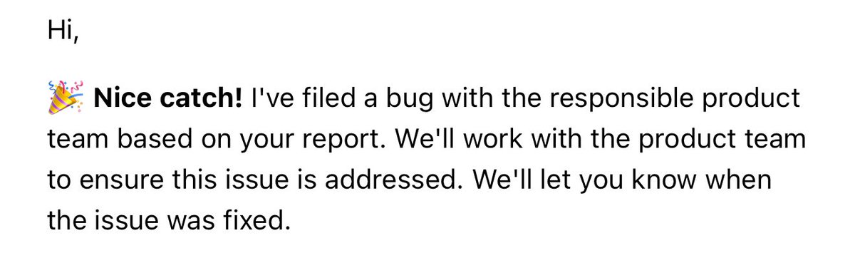 That feeling ❤️
#googlevrp #bugbounty #infosec #security #bugbountytip