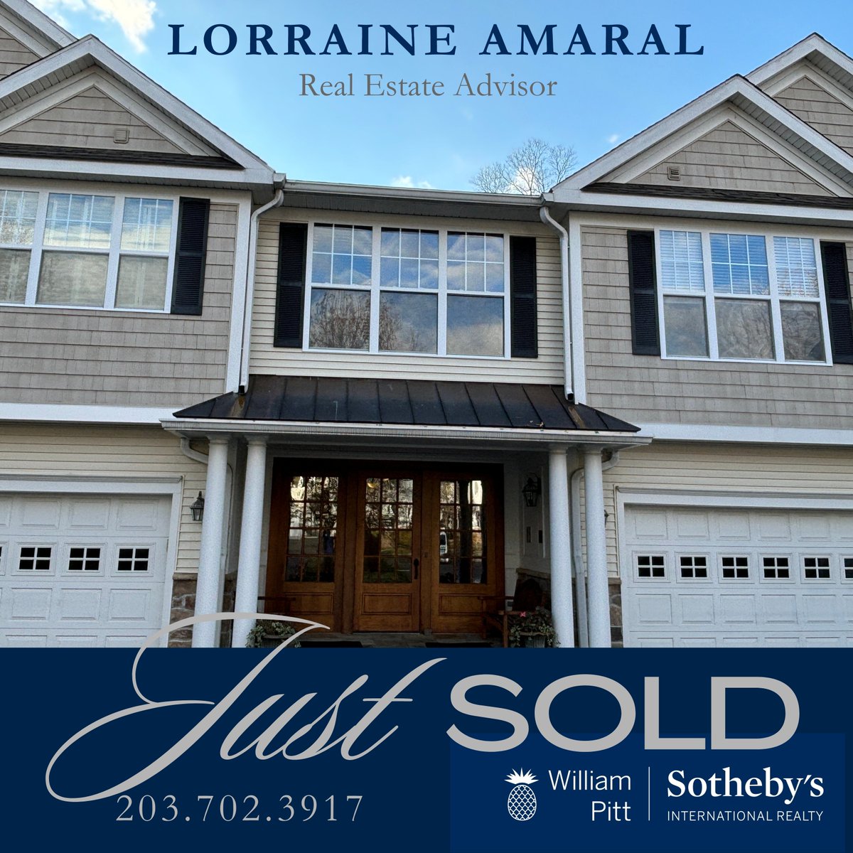 lamaralrealtor's tweet photo. SOLD~ Congratulations to my buyers from North Dakota to CT....Welcome back home!! Good things come to those who wait. Just in time for the holidays. Thank you for choosing me again to work with, I appreciate your loyalty and friendship.
#letmemoveyou #realestateadvisor #realtor https://t.co/szBm2kCG3C