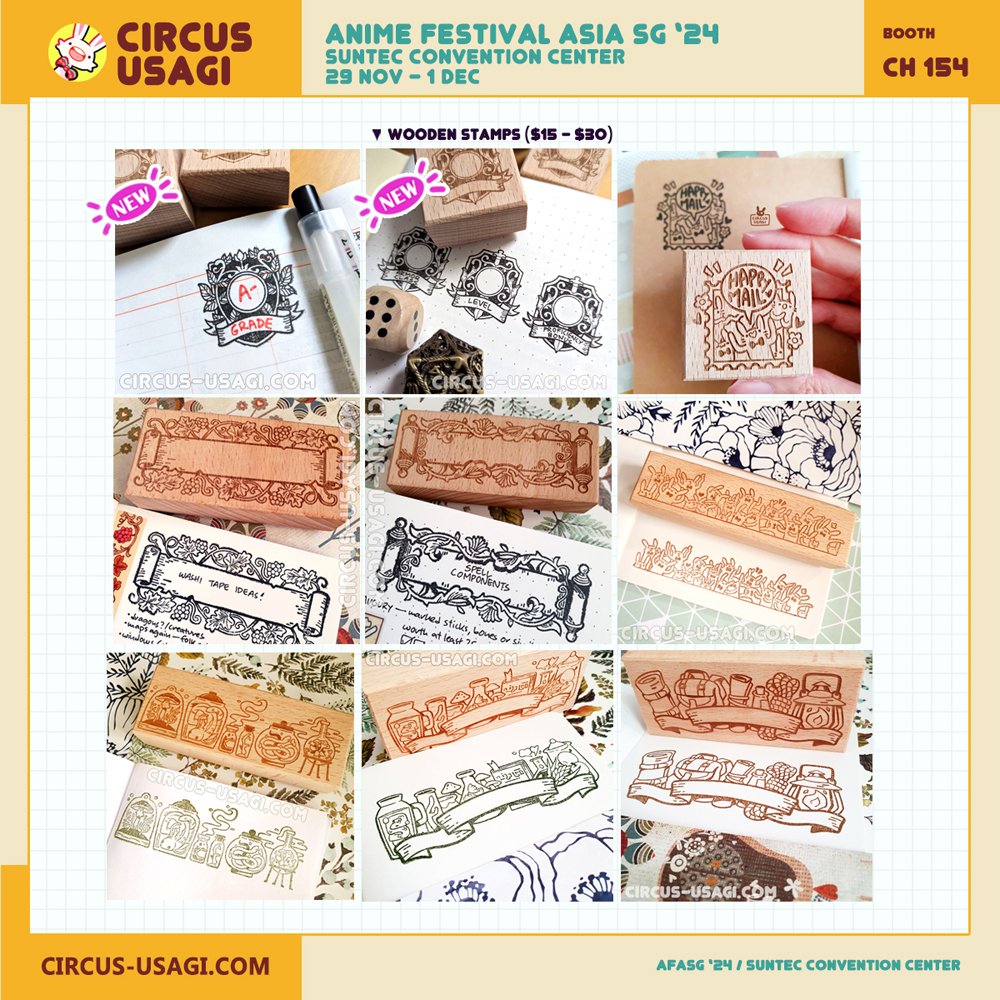 circus_usagi's tweet photo. I may or may not be bringing more merch than in the list ahaha as usual i'm making all the decisions last minute! [2/3] https://t.co/8N5LNbbAQz