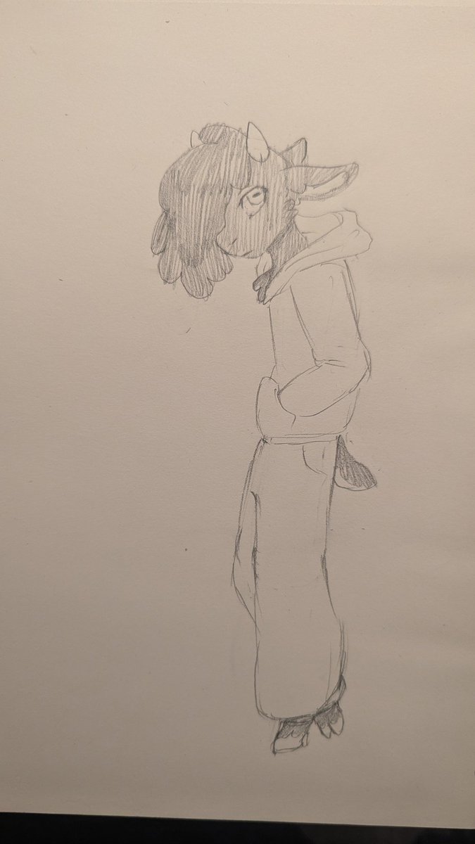 ConfettiKitReal's tweet image. Enby goat