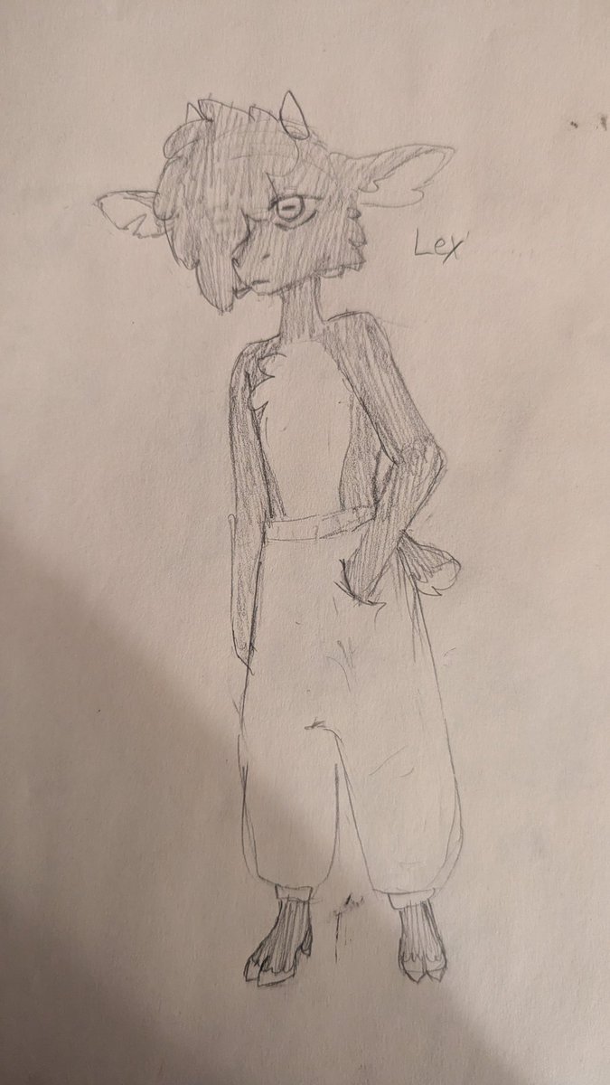 ConfettiKitReal's tweet image. Enby goat