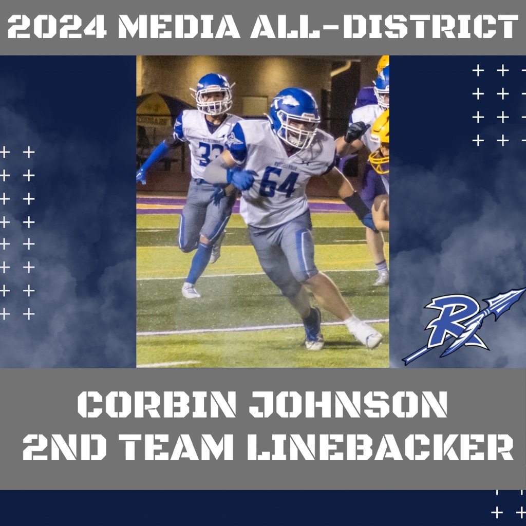 Grateful to have been selected from the media as a 2024 Media All-District Linebacker for my sophmore season!🏈