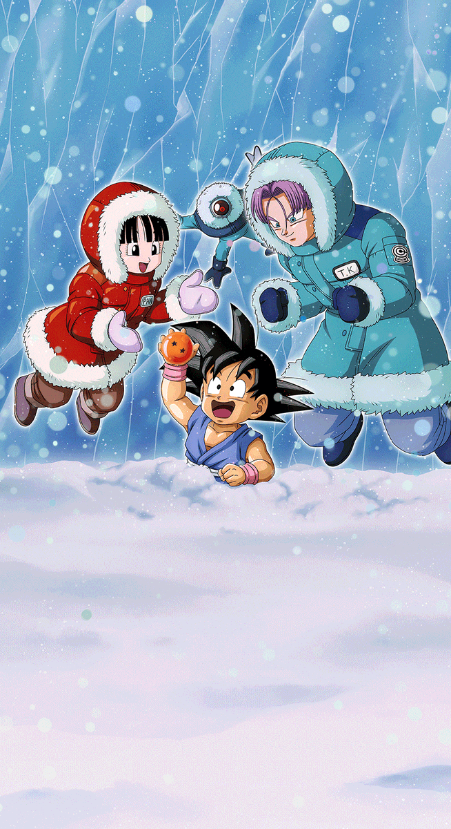 Christmas 2024 Wallpaper {GT Goku, Pan, Trunks, Animated} [THREAD
