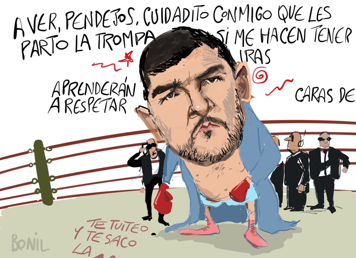 bonilcaricatura's tweet photo. Al Alcalde Aquiles Sacolamadre Álvarez, se le sube la gasolina, digo, la mostaza, con mucha facilidad. https://t.co/z4NvvuzitE