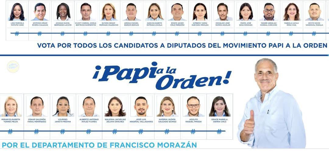 extradigitalhn's tweet photo. #ExtraDigital || Papi a la Orden presenta su planilla de candidatos a diputados por el departamento de Francisco Morazán. https://t.co/9rcY598QMl