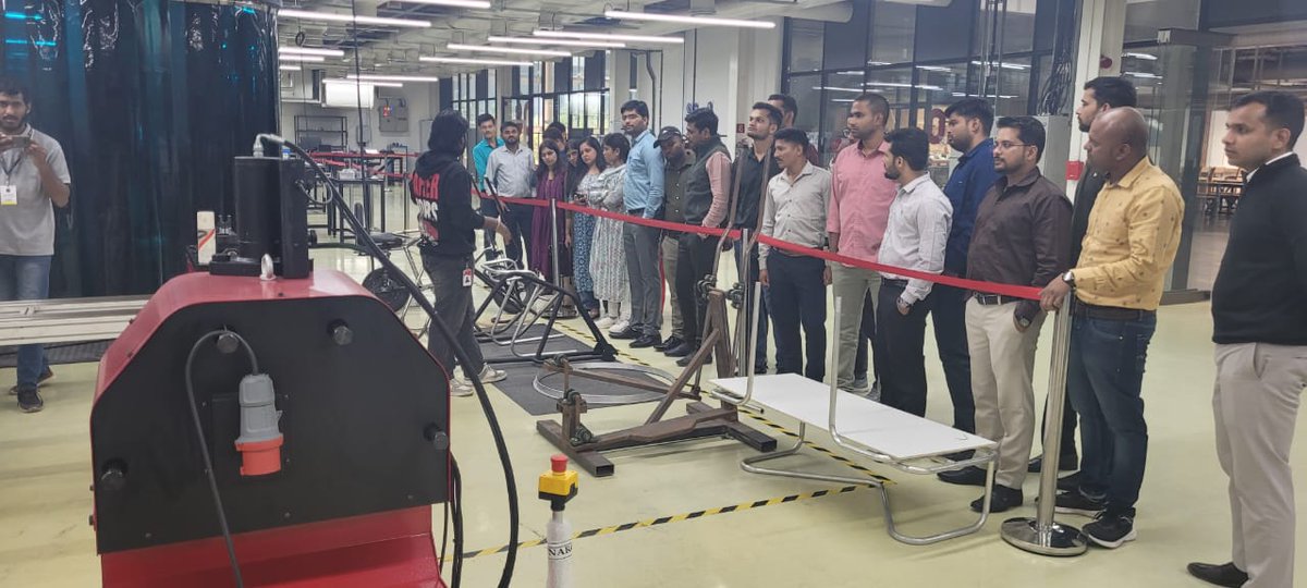 nimsmeeconnect's tweet image. MP-MSME Officials explored #THub &amp;amp; #TWorks as part of the "Capacity Building Programme on Designing Strategic Interventions to Make MSMEs Vibrant, Green, and Digital" focusing on #RAMP Scheme. Organized by #nimsme, the visit showcased incubation ecosystems &amp;amp; innovative prototypes