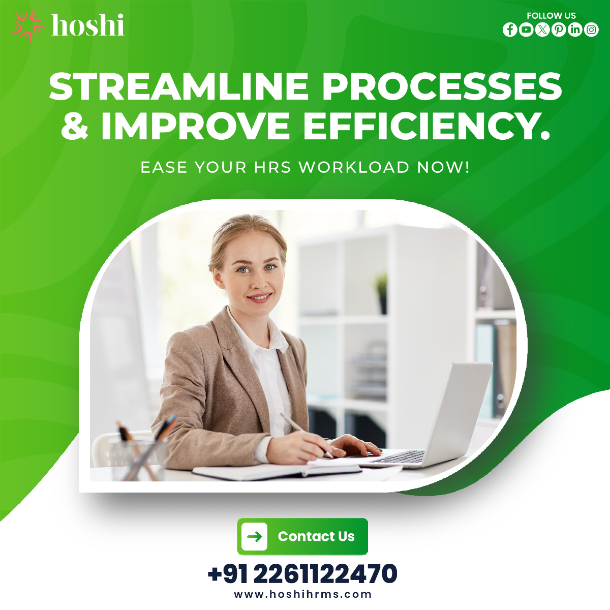 hoshihrms's tweet image. Effortless HR management, endless possibilities! 💼✨

Simplify processes and boost efficiency with Hoshi HRMS.

Say goodbye to the hassle and hello to productivity! 🚀

#HoshiHRMS #HRTech #EfficiencyElevated