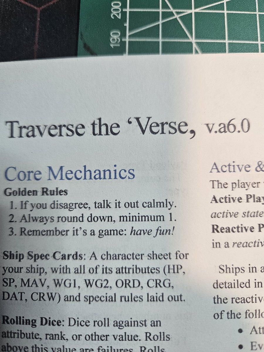 After shelving the project for several years to build up my knowledge &amp; skills, #TraverseTheVerse is back in active development. Balance pass for the latest rules iteration is complete.
New artwork begins development next week for ships, weapons, and various game pieces. Excited!