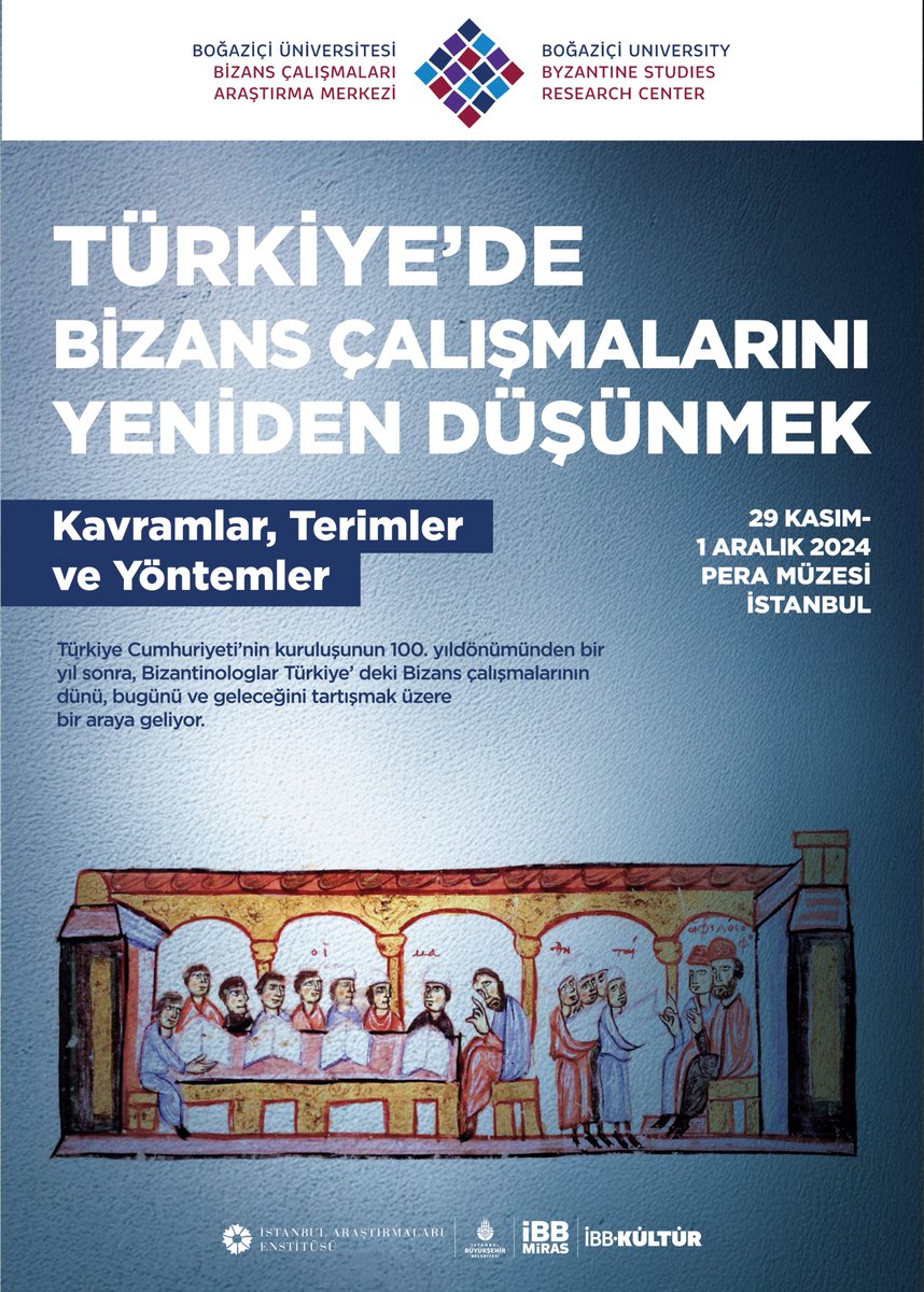koraysdurak's tweet photo. Türkiye'de Bizans çalışmalarının gidişat ve sorunlarını tartışacağımız çalıştay yarın başlıyor. Başvuru ile dinleyici kabul edilen ve Bizans kültürü ile akademik düzeyde ilgilenenlere açık olan etkinlik için tüm yerler dolmuştur. https://t.co/l6TLVIbrbd