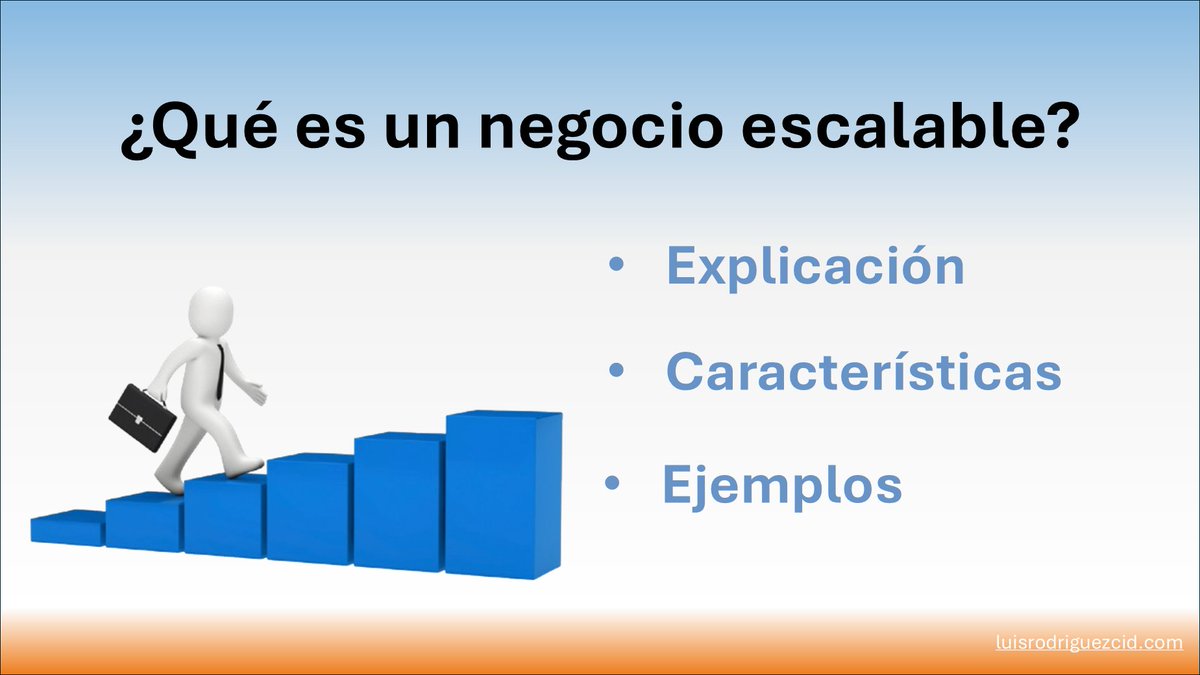 LuisRodriCid's tweet photo. 🌐 ¿Sabes qué es un "negocio escalable"? 🚀
Un negocio escalable puede crecer sin que los costes aumenten al mismo ritmo que los ingresos
En mi último artículo en el blog te lo explico: https://t.co/jL8GJ0Mvxk #Marketing #crm #ventas #escalabilidad #Negocios https://t.co/mrPGLsAM6I