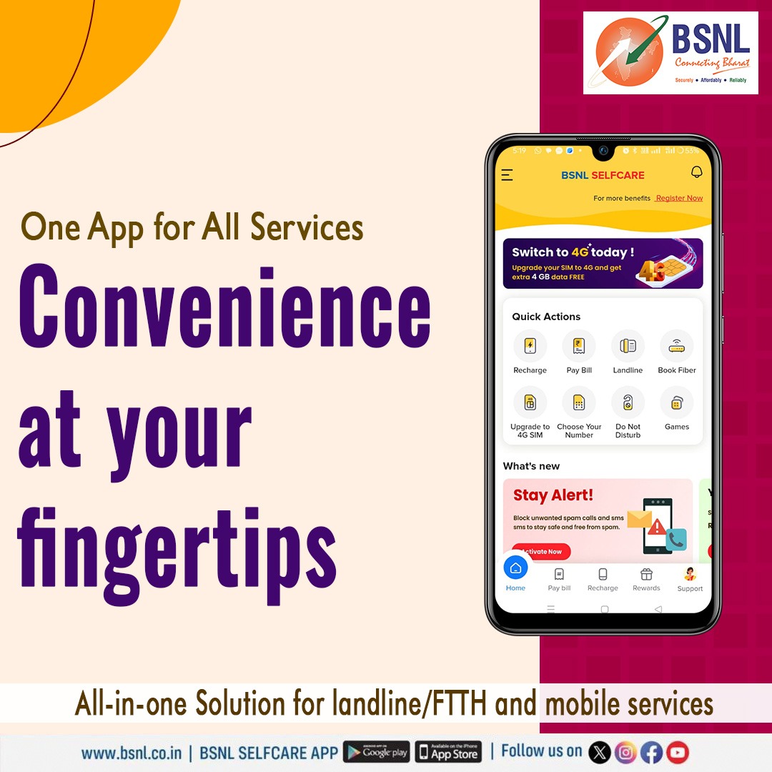 BSNL India tweet media