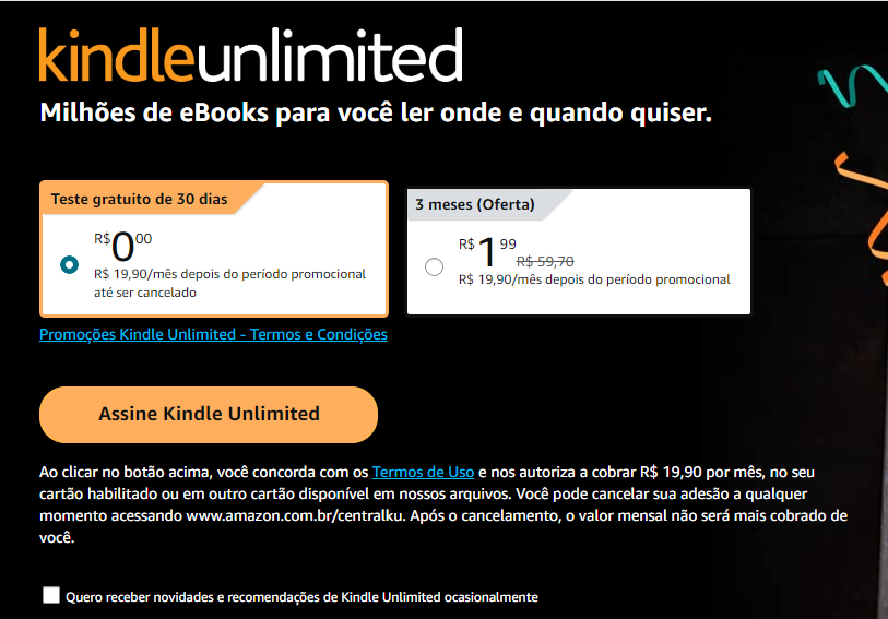 MultiversoX's tweet photo. O CAMPEÃO VOLTOU!
3 MESES DE KINDLE UNLIMITED POR 1,99
Teste a sua disponibilidade!
https://t.co/7u59iuAMfX https://t.co/QmurAlEswx