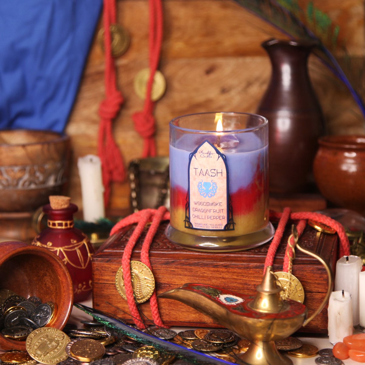 plane_shift's tweet image. Taash, Dragon Expert.

A smoky blend rounded out with tropical fruits and fragrant warmth from chili peppers!

Dragon Age: The Veilguard range coming soon 🔥