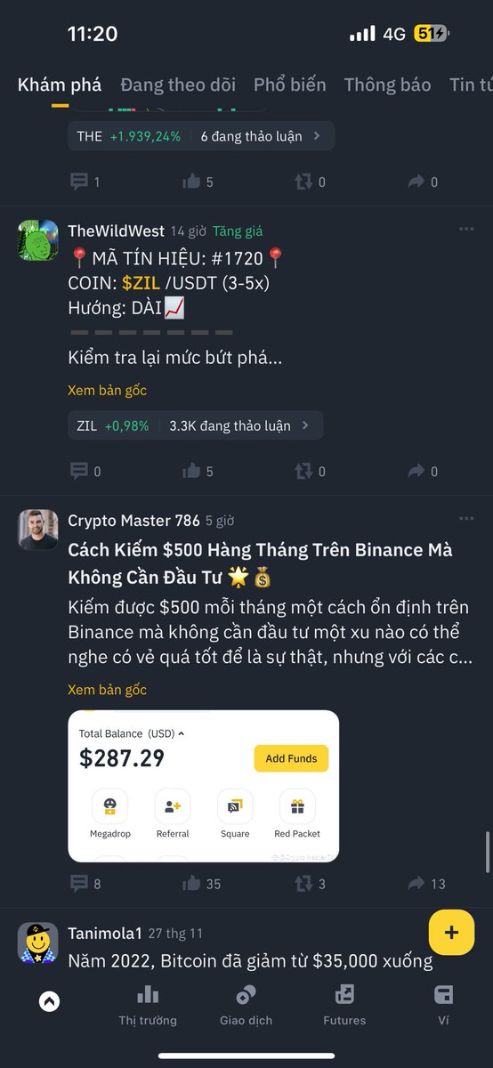 TienRPX's tweet photo. Dễ thế thì các bạn cứ giữ cho riêng mình
Up trend là không thiếu những con hàng dụ dỗ thế này
#binance https://t.co/8KBLUl4wf3