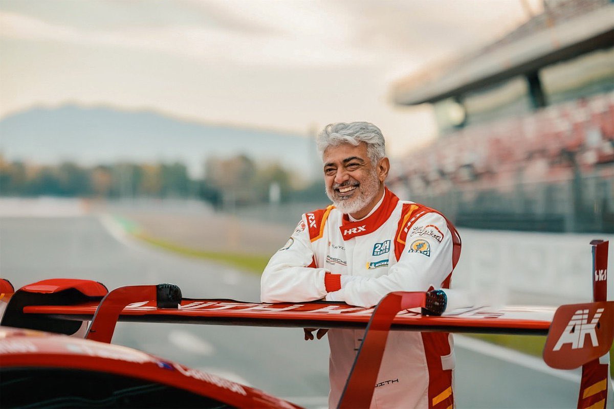 selvasn1803's tweet photo. You’re Rare🤩 #ajithkumarracing back to track …🏎️💨💨 https://t.co/AQCxEUTm7Q