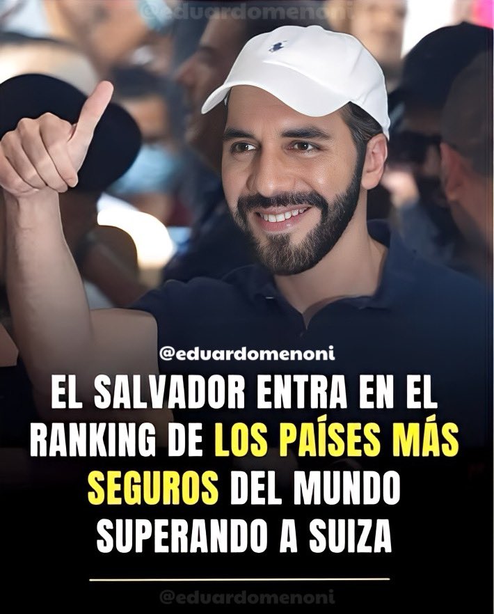 eduardomenoni's tweet image. Por más que intenten nunca podrán derribar la imagen del Presidente Bukele, el presidente más querido y respetado de todo el mundo. 🇸🇻 Yo apoyo a Bukele al 3000% ¿y tú?